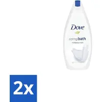 Dove 2 x – Douchegel – Caring Bath – 450 ml - Douchegel - Huid Verzorging - Zachte Huid - Schuim Douchegel - Hydraterende Crème