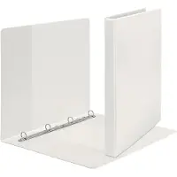 Leitz presentatie-ringband, A4 extra breed, wit, rug 30 mm, 4-rings mechaniek