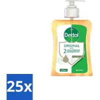Dettol 25 x Handzeep Original 250 ml - Handzeep - Hygiëne - Antibacterieel - Hydratatie - Huidverzorging