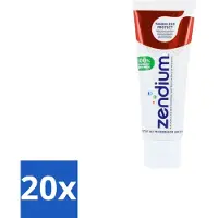 Zendium 20 x – Tandpasta – Tandvlees Protect – 75 ml - Tandvlees Bescherming - Gevoelig Tandvlees - Natuurlijke Tandpasta - Fluoride - Mondgezondheid