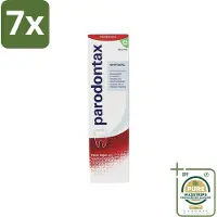 Parodontax 7 x - Tandpasta - Whitening - 75ml - Grootverpakking - Tandpasta - Tanden Witter Maken - Tandplak Verwijderen - Bloedend Tandvlees - Fluoride