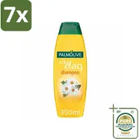 Palmolive 7 x Shampoo Elke Dag 350 ml - Grootverpakking - Shampoo Elke Dag - Kamille Extract - Natuurlijke Shampoo - Haartype - Milde Shampoo