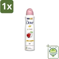 Dove 1 x - Deodorant - Go Fresh Granaatappel - Frisse en fruitige geur - 150 ml - Go Fresh - Granaatappel - Anti-transpirant Spray - Frisheid - Huidverzorging
