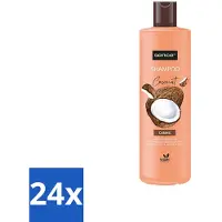Sence 24 x - Coconut - Shampoo - Verzorgend - 400 ml - Voordeelverpakking - Kokos Shampoo - Droog Haar Shampoo - Beschadigd Haar Shampoo - Glanzend Haar - Gezond Haar