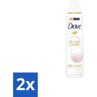 Dove 2 x – Deodorant Spray – Helps Smooth Advanced Care – 150 ml - Deodorant Spray - Okselhuid Verzorging - Huidverzorging - Alcoholvrije Deodorant - Comfortabele Huid