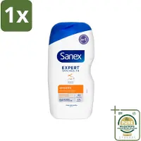 Sanex 1 x Douchegel Expert Skin Health Sensitive 400 ml- Gevoelige Huid - Douchegel - Huidverzorging - Milde Reiniging - Whey Proteïne