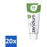 Zendium 20 x Tandpasta Extra Fresh 75 ml - Tandpasta - Enzymen - Natuurlijke Tandpasta - Mondgezondheid - Fluoride