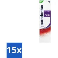Parodontax 15 x – Tandpasta – Ultra Clean – 75 ml - Tandpasta - Tandplak - Tandvlees - Bloedend Tandvlees - Fluoride