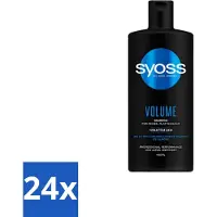 Syoss 24 x – Shampoo – Volume – 440 ml - Volume Shampoo - Fijn Haar - Slap Haar - Haar Body - Haar Lift