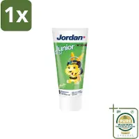 Jordan 1 x - Junior - Tandpasta - 6-12 jaar - 50 ml- Tandpasta Voor Kinderen - Tandpasta 6-12 Jaar - Fluoride 1450 Ppm - Wisselgebit Bescherming - Gaatjesvoorkomend