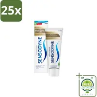 Sensodyne 25 x Tandpasta MultiCare 75 ml - Grootverpakking - Gevoelige Tanden - Mondverzorging - Tandpasta - Tandgevoeligheid - Tandplak