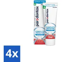 Parodontax 4 x Tandpasta Complete Protection Extra Fresh 75 ml - Tandpasta - Tandvleesbescherming - Mondhygiëne - Bloedend Tandvlees - Tandplak