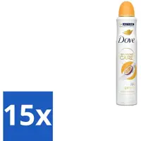 Dove 15 x – Deodorant Spray – Passion Fruit – 250 ml - Passievrucht Deodorant - Frisse Deodorant Spray - Passievrucht Geur - Deodorant Spray - Okselhuid Verzorging