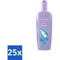 Andrélon 25 x – Shampoo – 2-in-1 – 450 ml - Shampoo 2-in-1 - Haarverzorging - Haartype - Verzorging - Reinigen