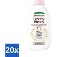 Garnier 20 x Loving Blends Milde Haver Shampoo 300 ml - Milde Haver Shampoo - Hypoallergene Shampoo - Gevoelige Hoofdhuid - Kalmerende Shampoo - Hydraterende Shampoo