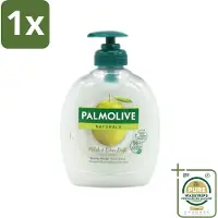 Palmolive 1 x Naturals - Handzeep - Melk & Olijf - 300 ml- Handzeep Melk En Olijf - Natuurlijke Handzeep - Melkproteïnen Handzeep - Olijfextract Handzeep - Handzeep Voor Huidverzorging