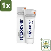 Sensodyne 1 x - Tandpasta - Gentle Whitening - Voor Gevoelige Tanden - 75 ml- Gevoelige Tanden - Tandpasta - Witte Tanden - Tandglazuur - Verkleuringen