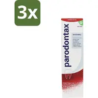 Parodontax 3 x - Tandpasta - Whitening - 75ml - Tandpasta - Tanden Witter Maken - Tandplak Verwijderen - Bloedend Tandvlees - Fluoride