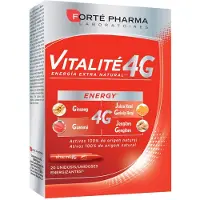 Forte pharma Vitalité 4 Energy Energie-eenheden 20 Eenheden
