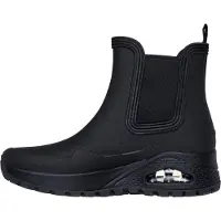 SKECHERS Chelsea boots 'UNO RUGGED-DANCING N THE RAIN' zwart