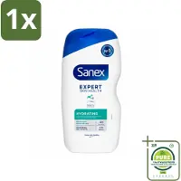 Sanex 1 x Douchegel Expert Skin Health Hydrating 400 ml - Hydratatie Huid - Douchegel - Huid Verzorging - Glycerine - Inuline