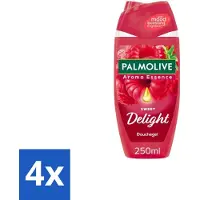 Palmolive 4 x – Douchegel – Sweet Delight – 250 ml - Douchegel - Fruitige Geur - Reiniging - Verzorging - Huidverzorging