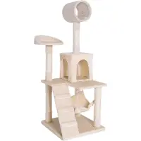 Famanu krabpaal voor katten - beige