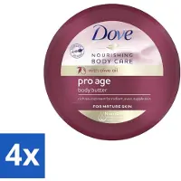 Dove 4 x – Bodycrème – Pro Age – 250 ml - Huidverzorging - Anti-ouderdom - Huidelasticiteit - Hydratatie - Bodycrème