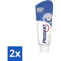 Prodent 2 x Tandpasta Cool Mint 75 ml - Tandpasta - Tandbederf - Tanderosie - Tandglazuur - Fluoride
