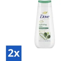 Dove 2 x – Douchecrème – Hydrating Care – 225 ml - Douchecrème - Hydraterende Douchecrème - Droge Huid - Zachte Huid - Frisse Huid