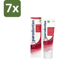 Parodontax 7 x Tandpasta bij Bloedend Tandvlees Original 75 ml - Bloedend Tandvlees - Tandplak - Tandvleesproblemen - Tandpasta - Fluoride