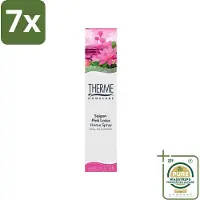 Therme 7 x - Interieurspray - Saigon Pink Lotus - Oosterse Romantiek in Huis - 60 ml - Grootverpakking - Interieurspray - Oosterse Geur - Saigon Pink Lotus - Geur In Huis - Wellness In Huis