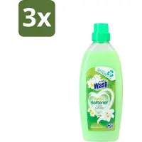 At Home 3 x - Wash - Wasverzachter - Joyful Summer - 20 Wasbeurten - Wasverzachter - Wasverzachter Joy Summer - Wasverzachter Voor Kleding - Wasverzachter Voor Alle Stoffen - Wasverzachter Voor Katoen