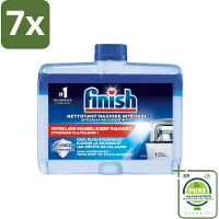 vidaXL 7 x Integrale Machinereiniger Regular 250 ml - Grootverpakking - Vaatwasmachine Reinigen - Vet Verwijderen - Kalk Verwijderen - Geur Verwijderen - Vaatwasmachine Onderhoud