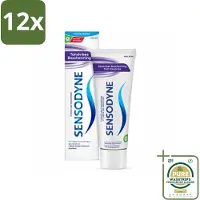 Sensodyne Tandpasta Gum Protection 75 ml - Voordeelverpakking - 12 stuks - Tandpasta - Gevoeligheid