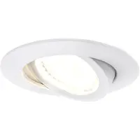 LEDVION – LED Inbouwspot Wit – Dimbaar – CCT – IP65 – Kantelbaar – Aluminium – Badkamer