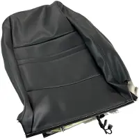 Volkswagen VW Golf 6, Jetta 6, originele bekleding voor de stoel en rugleuning, bijrijdersstoel, zwart