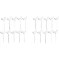 Typecat 20 Stks Auto Druppelirrigatie Automatische Druppelaar Vogel Vorm Bloempot Waterer voor Planten Bloem Waterers Drip Tuingereedschap