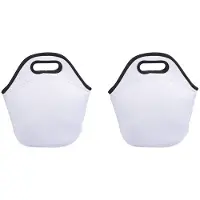 Typecat 2X Sublimatie Lunchtas Herbruikbare Geïsoleerde Thermische Lunchbox Draagtas Handtassen Tote met Rits