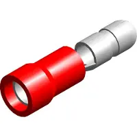 Conex M4 Geïsoleerde Kogelconnector Rood 0.5-1.5mm² - CE070101 [100 Stuks]