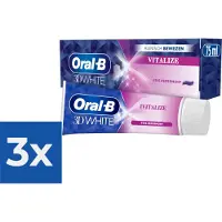 Oral-B Tandpasta 3D White Vitalize 75 ml - Voordeelverpakking 3 stuks