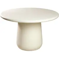 Giga Meubel Eettafel Romy Off-White Rond 150cm