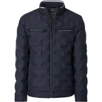 Casamoda windjack donkerblauw met borstzakken rits