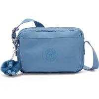 Kipling Schoudertas 'Abanu' lichtblauw