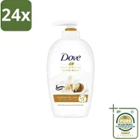 Dove - Handzeep - Pampering Care - Verzachtend - 250 ml - Voordeelverpakking - 24 stuks - Hydraterende handzeep - Zachte handen
