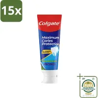 Colgate 15 x Tandpasta Caries Protection 75 ml - Grootverpakking - Gaatjes - Tandbederf - Tanden Beschermen - Tandpasta - Fluoride