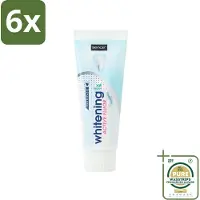 Sence - Whitening - Tandpasta - Met Fluor - 75 ml - Voordeelverpakking - 6 stuks - Fluoride - Whitening