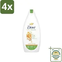 Dove - Douchegel - Replenishing - Hydraterend en verzorgend - 400 ml - Voordeelverpakking - 4 stuks - Huid verzorging - Zachte huid