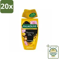 Palmolive 20 x Douchegel Thermal Pampering Oil 250 ml - Grootverpakking - Douchegel - Macadamia-olie - Herstel - Hydrateren - Verzorging