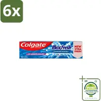 Colgate Tandpasta Maxfresh Coolmint 100 ml - Voordeelverpakking - 6 stuks - Tandpasta - Frisse adem
